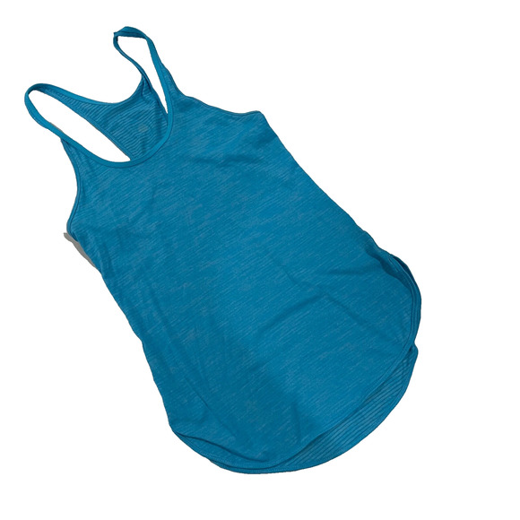 Lululemon Tech Mesh Singlet in Tofino Teal women's Size 2/4 - Picture 1 of 6